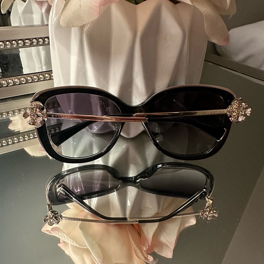 Bvlgari Sunglass 6094B- Black/Gold- New in box